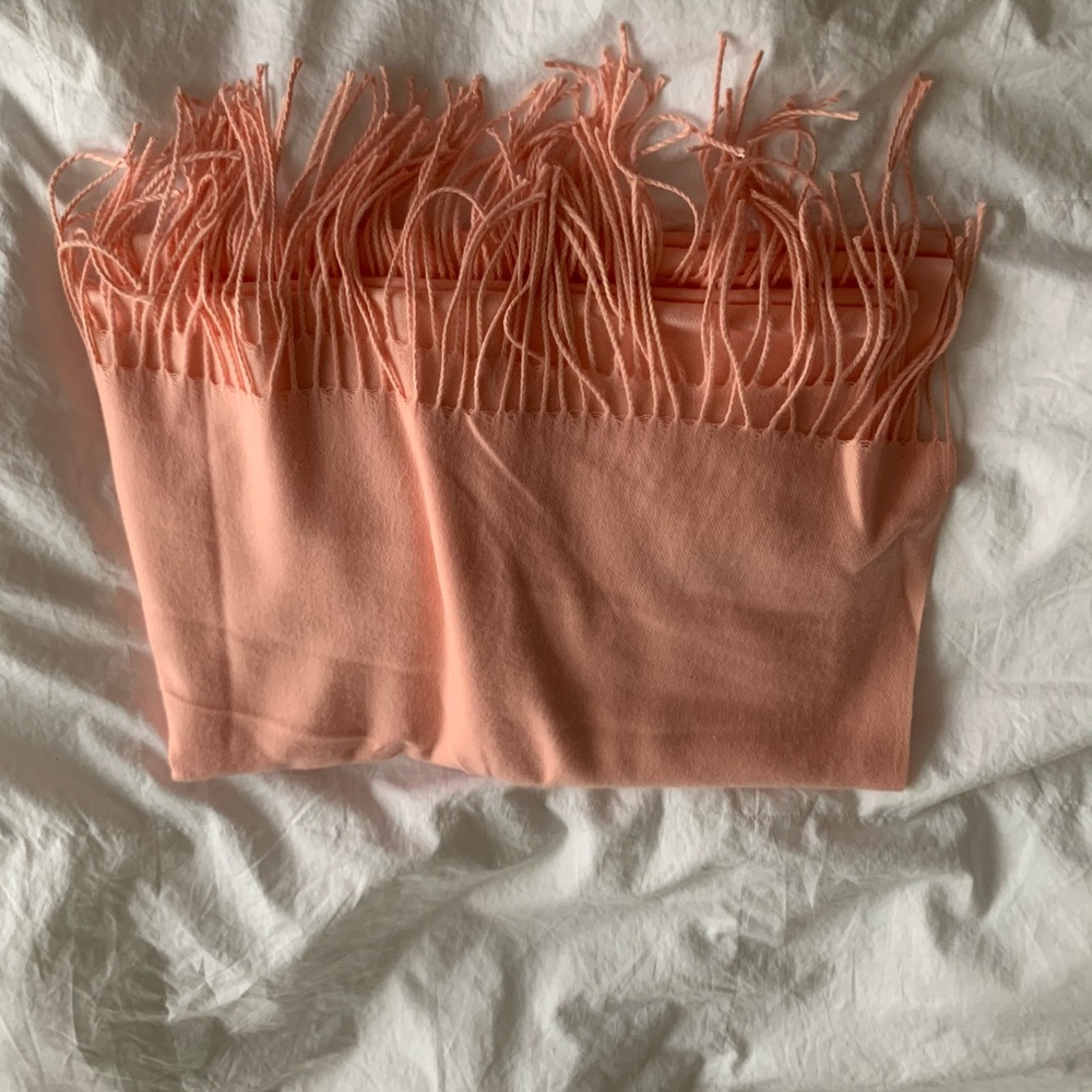 Pink Cashmere Scarf